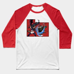 Demon Adventure Anime Baseball T-Shirt